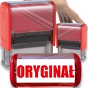 PIECZĄTKA ORYGINAŁ TRODAT 8911 DO FIRMY BIURA CZERWONA 38x14mm