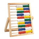 ДЕРЕВЯННЫЕ СЧЕТЫ - РАЗНОЦВЕТНЫЕ 10 РЯДОВ БУСИН - СТАРПАК