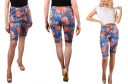 Шорты FISHER цветы LARGE темно-синий 8226 44 XXL