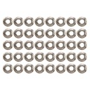 40 SZT. M10X1,25 MM HXAGONALNE NUTS KOLNIERZOWE KIT NAKRETEK CY  photo 5