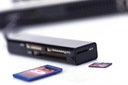 Czytnik kart 4-portowy USB 3.0 SuperSpeed ,,,), Kod producenta 85240
