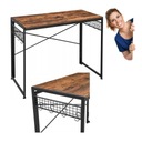 BIURKO Komputerowe PROSTE NOWOCZESNE LOFT RNC2