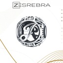 Charms PÍSMENKO J striebro 925 písmeno korálik strieborný prívesok charmsy pr 925 Značka ZeSrebra