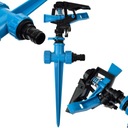 GARDEN SPRINKLE PULSE SPRINKLE ПОВОРОТ НА 360°, до 24 м GEKO