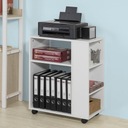 SoBuy FBT68-W Стол, настольный шкаф, принтер для документов, вспомогательное оборудование