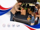 SKODA KODIAQ I SUV OD 2017-2024R. (7OS / 3 РЯД ROZL.) КОВРИК DO БАГАЖНИКА  (18680845652) фото min 13