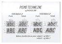 KRESKA pismo techniczne A4 &quot;A&quot; Marka Kreska