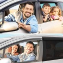 МОСКИТНАЯ СЕТКА АВТОМОБИЛЯ ОКОННЫЙ ЭКРАН 2ШТ
