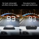 МОНІТОР АВТО OBDII HEAD UP ПРОЖЕКТОР NA ПЕРЕДНЯ СТІКЛА OBD HUD  (17718328113) фото min 13