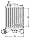 DENSO DIT09112 Chladič plniaceho vzduchu Výrobca dielov Denso