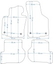 VW SCIROCCO 2008-2017R. КИЛИМКИ GRAFITOWE GOLD  (14169363349) фото min 6