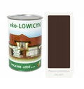 eco LOWICYN 10л Краска для крыши КОРИЧНЕВАЯ ПРОВЕРКА RAL 8017