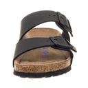 Topánky Šľapky Dámske Birkenstock Arizona Soft Footbed 0551253 Čierne Dominujúci vzor bez vzoru