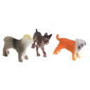 12 sztuk plastikowy pies zwierzę domowe figurka zwierzątko sklep wystawowy manekiny Model psa zabawki Materiał drewno