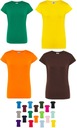 Zestaw koszulek T-shirt bawełna Certyfi. kolory M