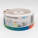 Memorex CD-R LIGHTSCRIBE COLOR 20szt. cake box Producent Memorex