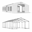 Выставочная палатка 5х22м Solid DAS 560 Вт