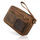 МУЖСКАЯ ВИНТАЖНАЯ КОРИЧНЕВАЯ КОЖАНАЯ СУМКА