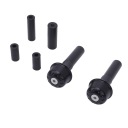 PAIRING MOTORCYCLE RUDDERS END M6 BOLT HOLE ALUMINUM ALUMINUM FN  photo 8