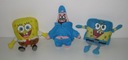 SPONGEBOB - 3 MAŁE MASKOTKI - PATRYK - 17 CM