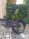 CARBO Skladací mestský bicykel karbón Shimano Altus Hmotnosť 9.5 kg