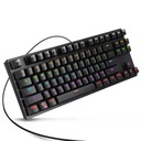 МЕХАНИЧЕСКАЯ ИГРОВАЯ КЛАВИАТУРА TKL СО СВЕТОДИОДНОЙ ПОДСВЕТКОЙ RGB ДЛЯ ГЕЙМЕРОВ