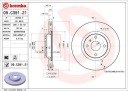 DISQUES FREIN AVANT BREMBO 09.C391.21 09C39121photo 12
