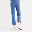 Levis Rifle 501 CROP SALSA STONEWASH 36200-0179-26/28 Dĺžka nohavíc dlhá