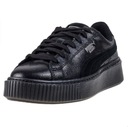 Puma черные женские туфли Basket Platform 634587 01 37