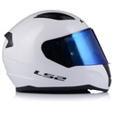 KASK MOTOCYKLOWY LS2 FF353 RAPID II BIAŁY POŁYSK + NIEBIESKA SZYBA Rodzaj lakieru błyszczący