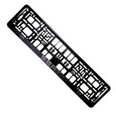 3D рамка номерного знака SEAT