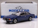 Model auta BMW 633 CSI E24 Blue Metallic MCG 1:18 Vek dieťaťa 3 roky +