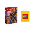 LEGO NINJAGO č. 71806 - Coleov mach živlu zeme + Darčeková taška LEGO