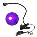 3 Вт 5 В УФ-лампа для отверждения клея, прочная лампа для отверждения клея с питанием от USB с зажимом для c