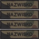 ИМЯ на ВОЕННОЙ форме на липучке круглый год 123UP/MON WZ2010 US-22 4шт