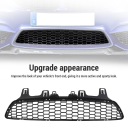 AVANT PARE-CHOCS INFÉRIEURE GRILLE GRILLE 51118054294 MAT NOIRE COUVERCLE WNphoto 6