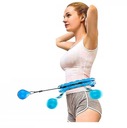 КОЛЕСО ДЛЯ ПОХУДЕНИЯ СКЛАДНОЙ МАССАЖНЫЙ HULAHOP, СИНИЙ