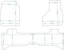КИЛИМКИ ВЕЛЮРОВІ GOLD DODGE RAM 1500 13-18R. ĮVAIR.  (14328258263) фото min 6