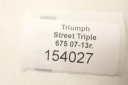 TRIUMPH STREET TRIPLE 675 07-13 SEAT SEAT SOFA  photo 8