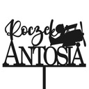 ТОПЕР ДЛЯ ТОРТА ДЕНЬ РОЖДЕНИЯ ОДИН ГОД САМОЛЕТА ЧЕРНАЯ НАДПИСЬ