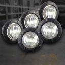 10X LED (СВІТЛОДІОД) MARKER LAMPS 3LED (СВІТЛОДІОД) 12V/24V  (17025315218) фото min 12