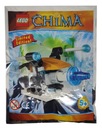 Полиэтиленовый пакет с минифигуркой LEGO Chima — Ледяная пушка #391411
