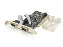 Rozširujúca karta/Ovládač RS232 PCI, 2xDB9,,: Výrobca Digitus