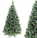 ИСКУССТВЕННАЯ РОЖДЕСТВЕНСКАЯ ЕЛЬКА ПЛОТНАЯ АЛМАЗНАЯ СОСНА 150 см + ПОДСТАВКА