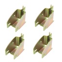 4PCS E TRACK ДЕРЕВ'ЯНИЙ ГНІЗДО ГНІЗДО CIEZKIEGO MAGAZYNU DO OW  (17850136588) фото min 10