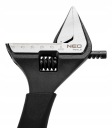 NEO КЛЮЧ NASTAWNY 250 MM, ШИРОКИЙ ДІАПАЗОН РЕГУЛЮВАННЯ КОЛОДОК 0-50 MM 03-016  (15418965487) фото min 8