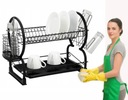 СЕН ДЛЯ СУШКИ ПОСУДЫ, 2 УРОВНЯ, С ПОДДОНОМ