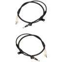 ТРОСЫ ЗАДНЕГО РУЧНОГО ТОРМОЗА VOLVO S60 I 2000-