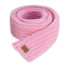 Betlewski Длинный розовый детский зимний шарф для девочек, теплый зимой
