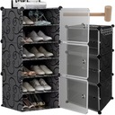 Półka na Buty Regał Szafka Stojak Obuwie Organizer Moduł 6 Półek Modułowa